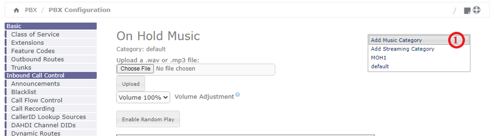 change MOH call waiting-2